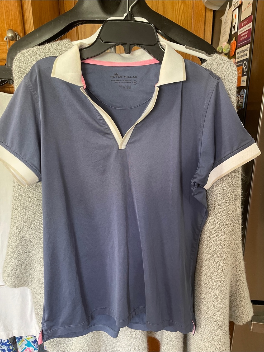 Peter Millar Women's Blue UPF 50+ Active Top - Size M